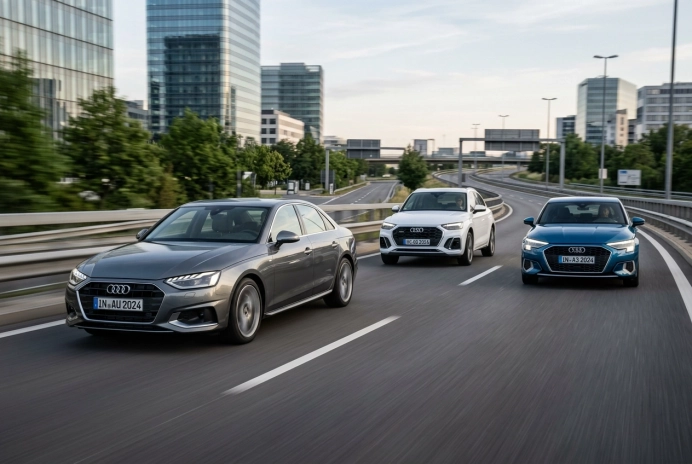 Des Audi renouvelées au fil des arrivages